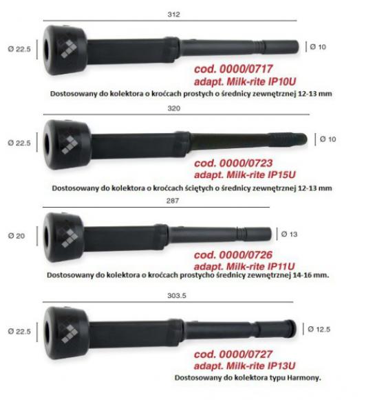 Guma strzykowa jak MilkRite IP10U śr. 9x22,5