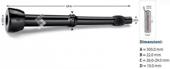 Guma Strzykowa jak DL 990666-01 22 mm MC31  DL836U